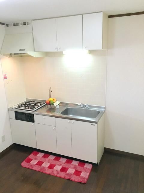 キッチン　★2口ガスシステムキッチンです★