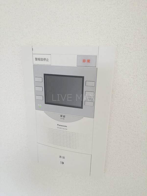 セキュリティ　モニター付きインターホン