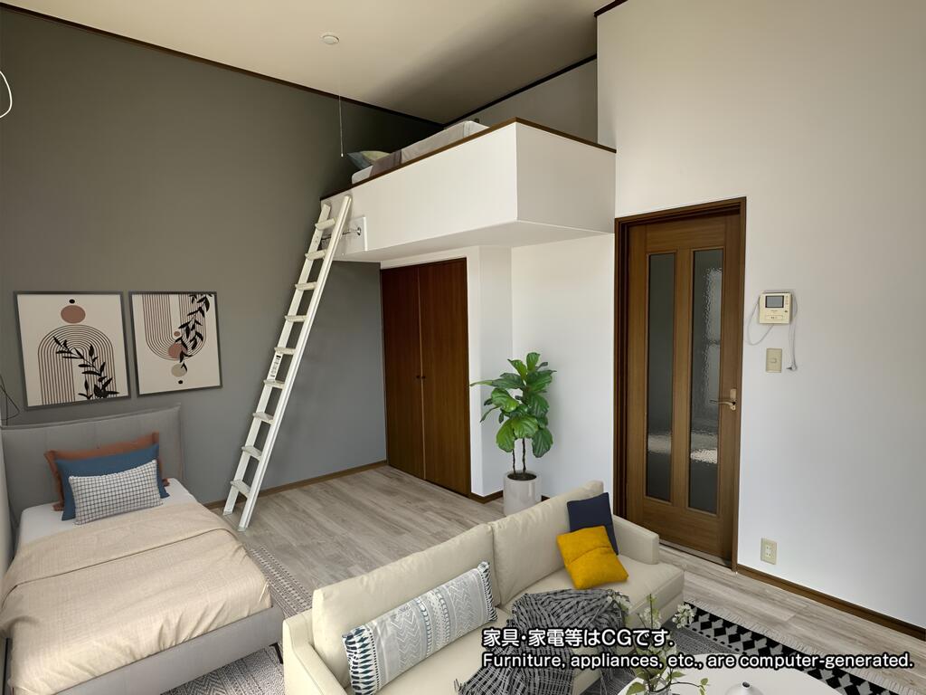 居室・リビング　イメージパース