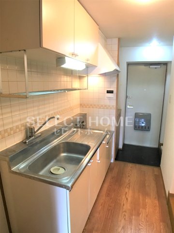 キッチン　コンパクトなキッチンで掃除もラクラク