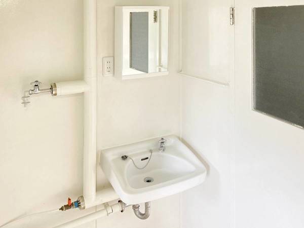 洗面設備　ビレッジハウスの同一物件・同一タイプの間取りの写真です