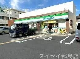 コンビニ　ファミリーマート新森二丁目店（コンビニ）まで446m