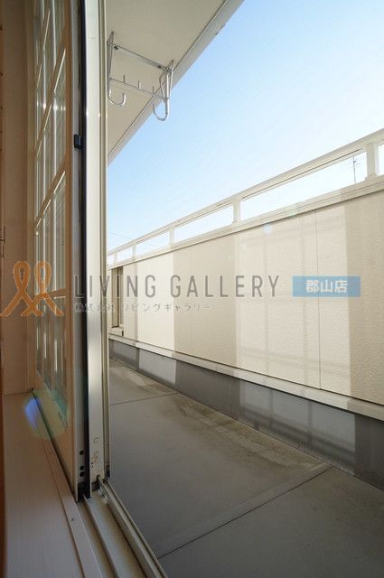 バルコニー　他号室。参考写真