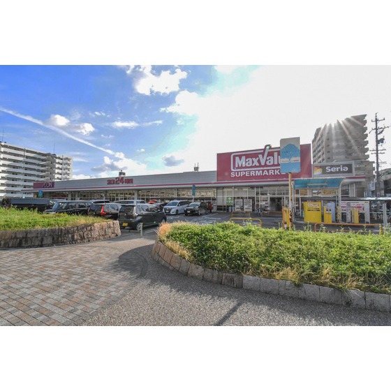 スーパー　マックスバリュ鳩岡店（スーパー）まで228m