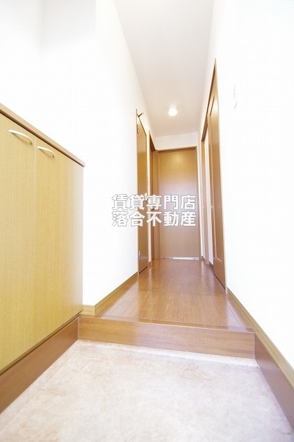 玄関　ゆったりとした玄関