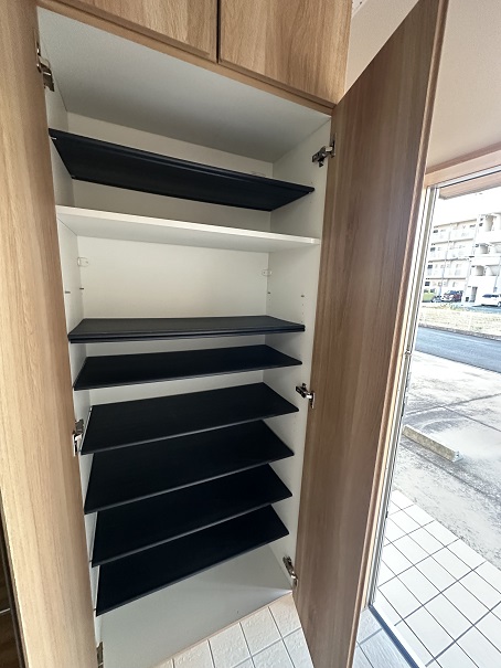 収納　十分な収納スペースがあります