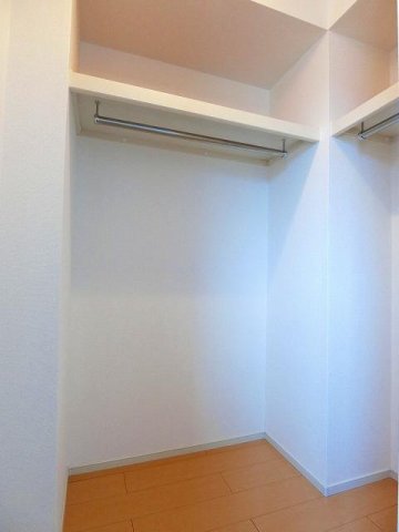 収納　たっぷりとした収納スペースです