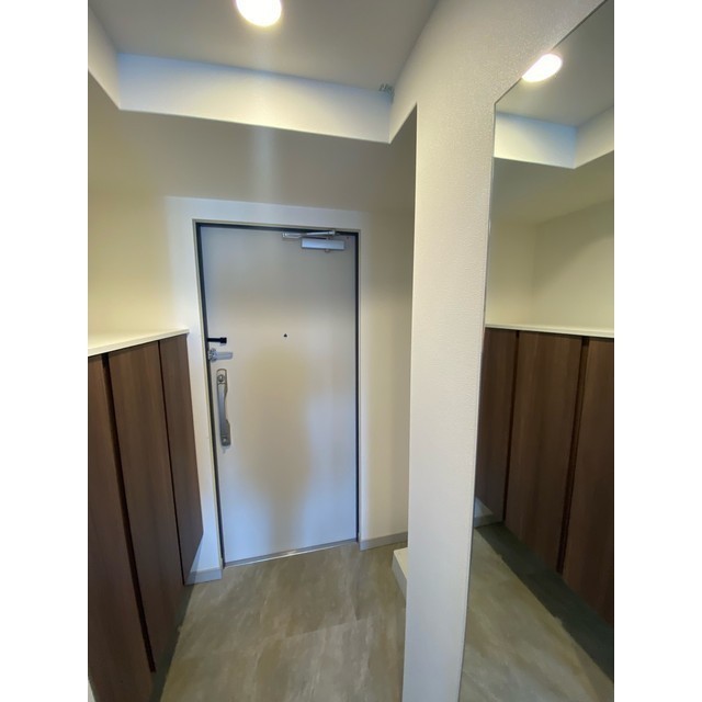 玄関　明るい玄関です