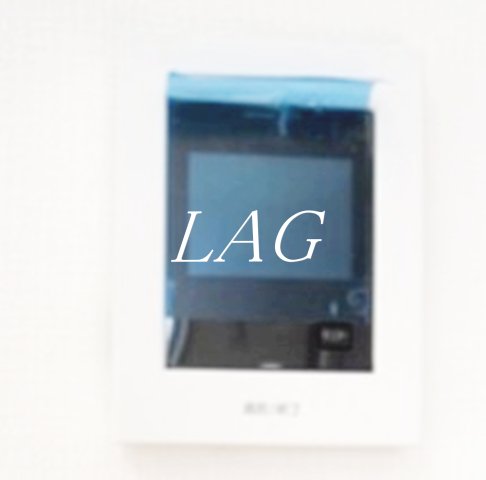 セキュリティ　モニター付きインターフォンです。