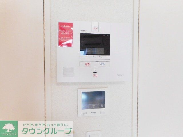 セキュリティ　モニターホン標準設置♪