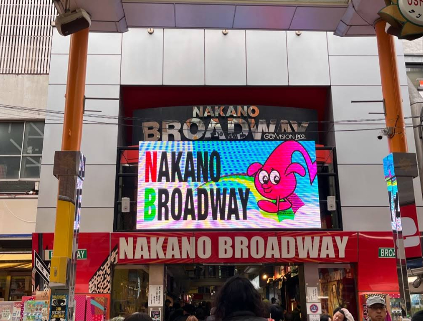 ショッピングセンター　中野ブロードウェイ（ショッピングセンター）まで960m