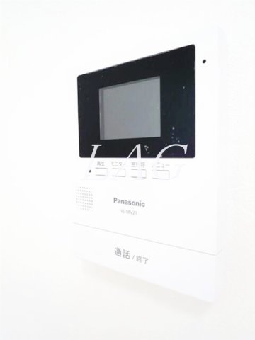 セキュリティ　モニター付きインターフォンです。