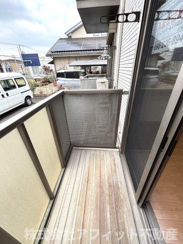 バルコニー　南向き