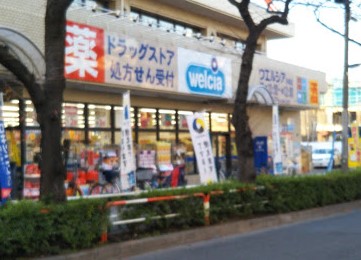 ドラックストア　ウエルシア板橋浮間舟渡店（ドラッグストア）まで416m