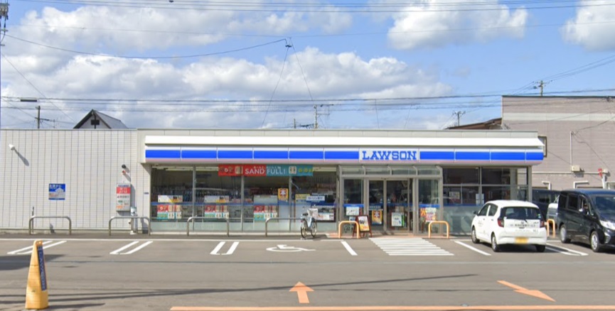 コンビニ　ローソン 秋田保戸野千代田町店（コンビニ）まで198m
