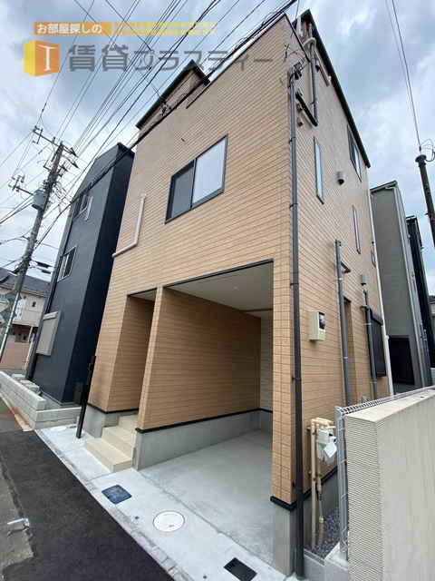 建物外観　憧れの新築戸建。更新も可能です