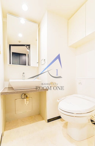 洗面設備　独立洗面台です。