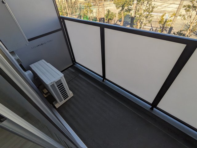 バルコニー　バルコニー付きです