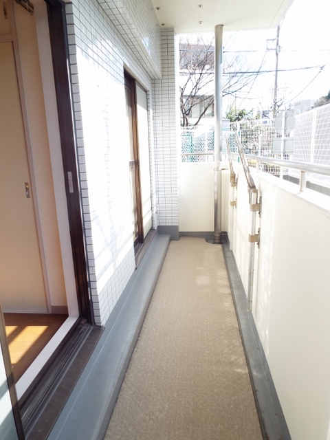 バルコニー　南向きのバルコニー♪