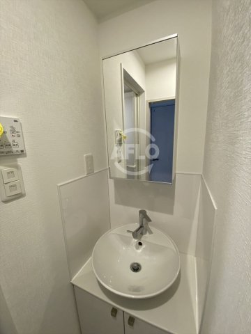 洗面設備　プライムコート天王寺町　独立洗面台