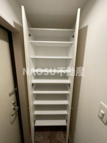 収納　大きなスペースがあり、収納には困りません