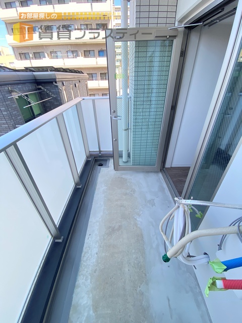 バルコニー　※建築中のお写真です