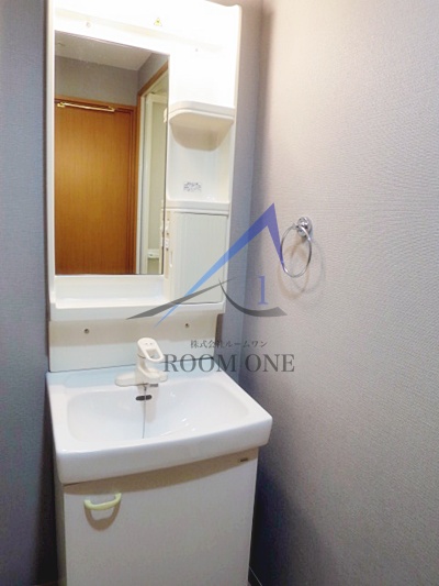 洗面設備　洗面台です。