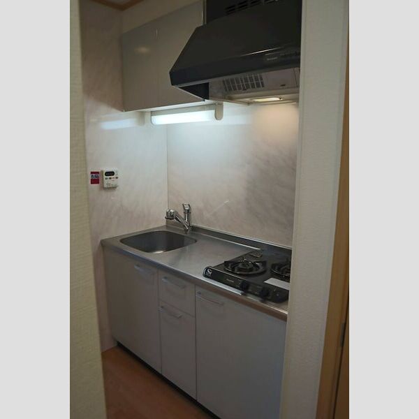 キッチン　２口コンロ付きのキッチンです☆