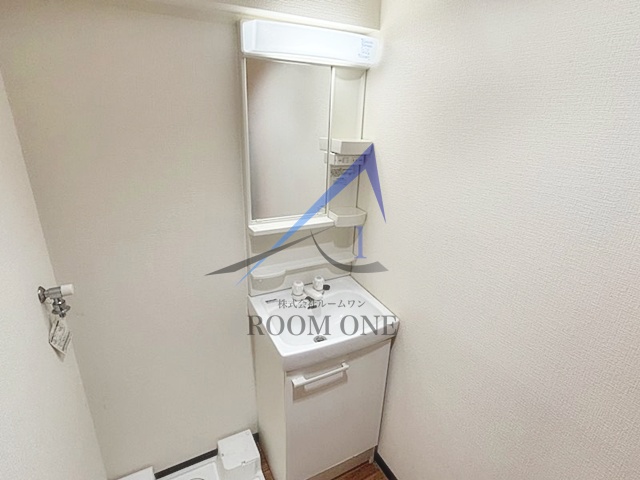 洗面設備　洗面台です。