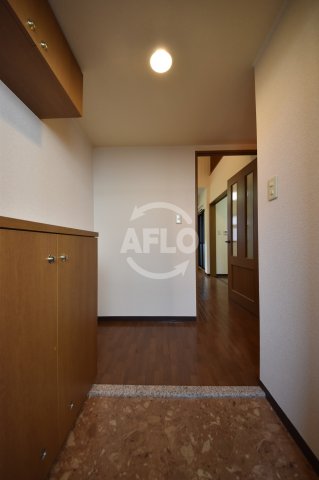 玄関　プレステージ靭公園　玄関スペース