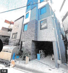 建物外観　ネット無料。ネット無料なら月々実質4000円程度のコストがか