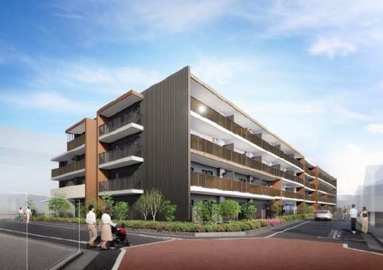 建物外観　パース図