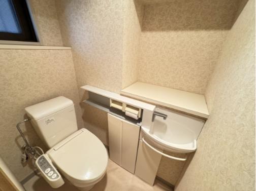 トイレ　ウォシュレット付き洋式トイレ♪