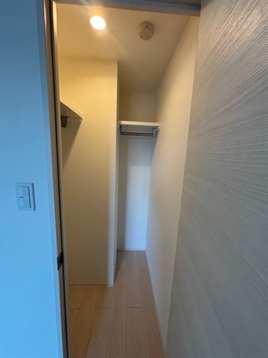 収納　ウォークインクローゼット