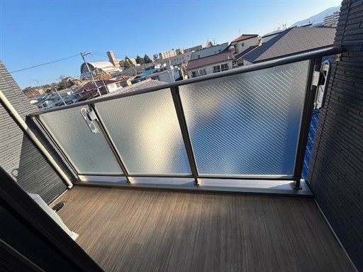 バルコニー　南向き