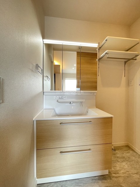 洗面設備　施工例