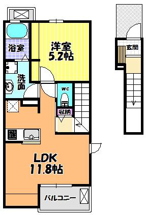 エアリー ヒル原町の間取り写真
