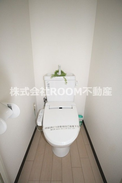 トイレ　ゆったりとした空間のトイレです