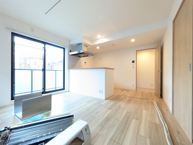 居室・リビング　※建築中の写真です※