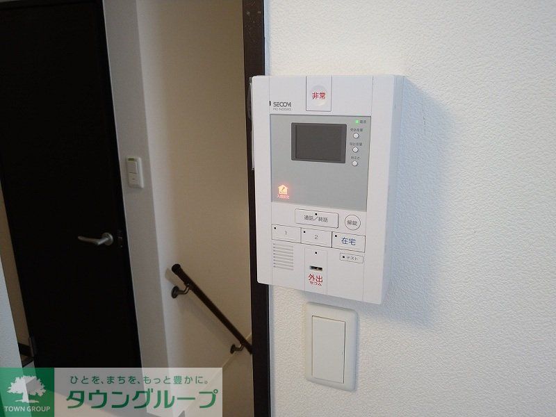 セキュリティ　モニターホン標準設置