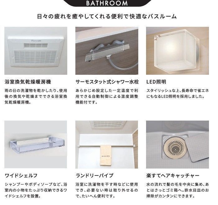 収納　同シリーズの内装イメージ写真となります