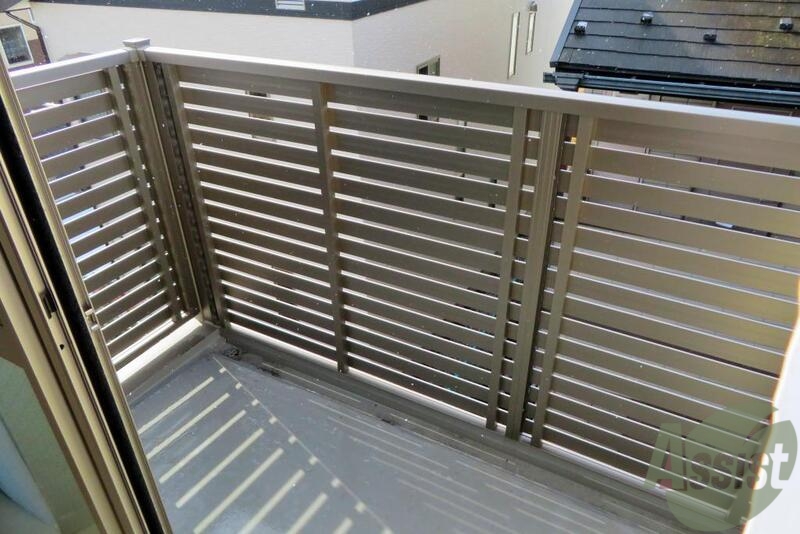 バルコニー　べらんだが広いのはお洗濯ものも干しやすいってことです。