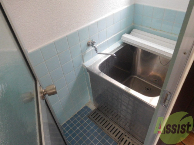 バス・シャワールーム　レトロ感がたまりません