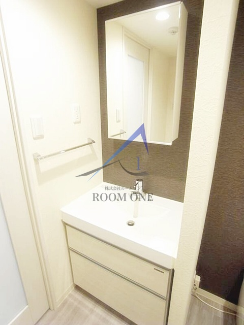 洗面設備　洗面台です。