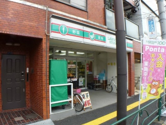 コンビニ　ローソンストア100住吉駅前店（コンビニ）まで413m