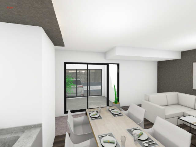 居室・リビング　画像内の家具家電はCG加工しており物件に付帯されません。