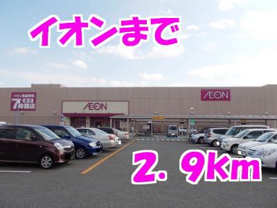 スーパー　イオン（スーパー）まで2900m