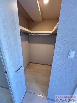 収納　ウォークインクローゼット