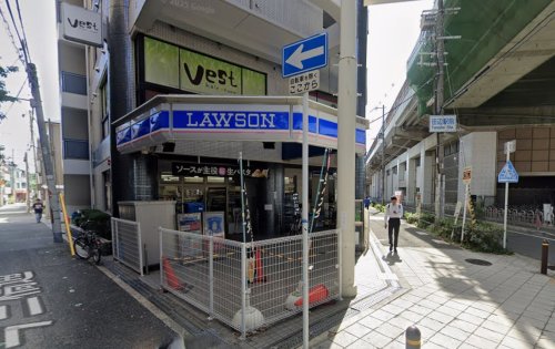 コンビニ　ローソン ＬＰ＿田辺五丁目（コンビニ）まで406m