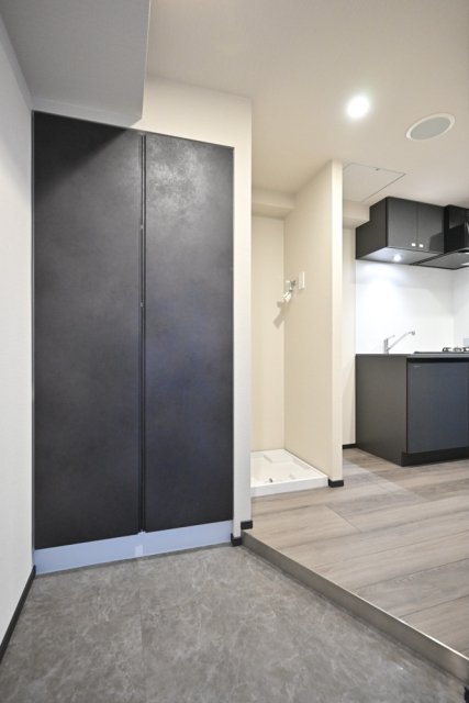 玄関　落ち着いた玄関です